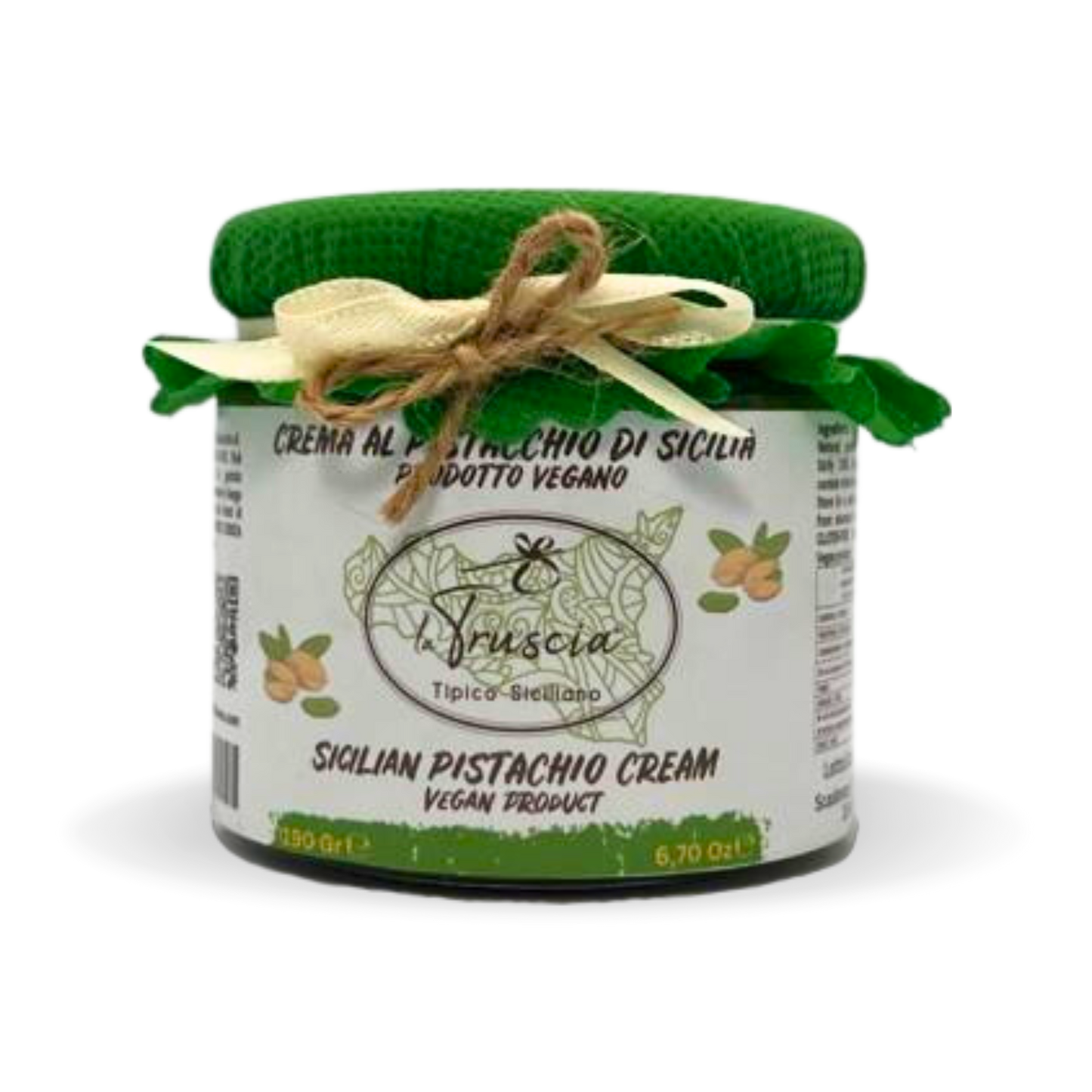 Crema di Pistacchio al 50% senza Glutine e senza Lattosio