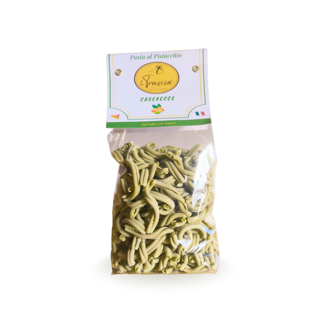 Pasta di Semola di Grano Duro al Pistacchio - Caserecce
