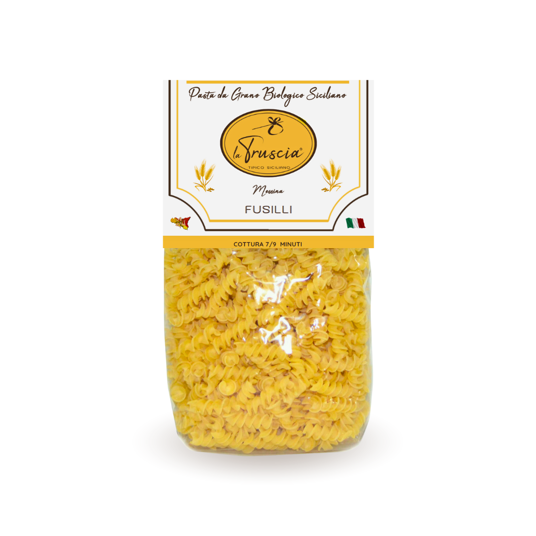 Pasta di Semola di Grano Duro Biologico Siciliano - Fusilli