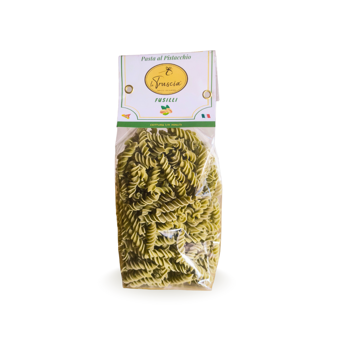 Pasta di Semola di Grano Duro al Pistacchio - Fusilli