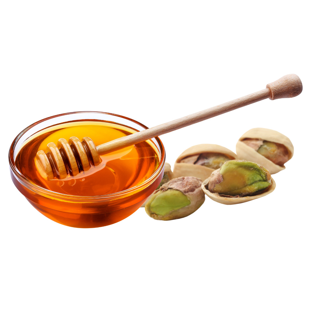 Sizilianischer Honig und Pistazien 120gr