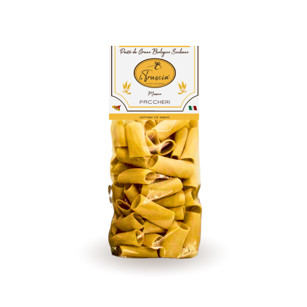 Pasta di Semola di Grano Duro Biologico Siciliano - Paccheri