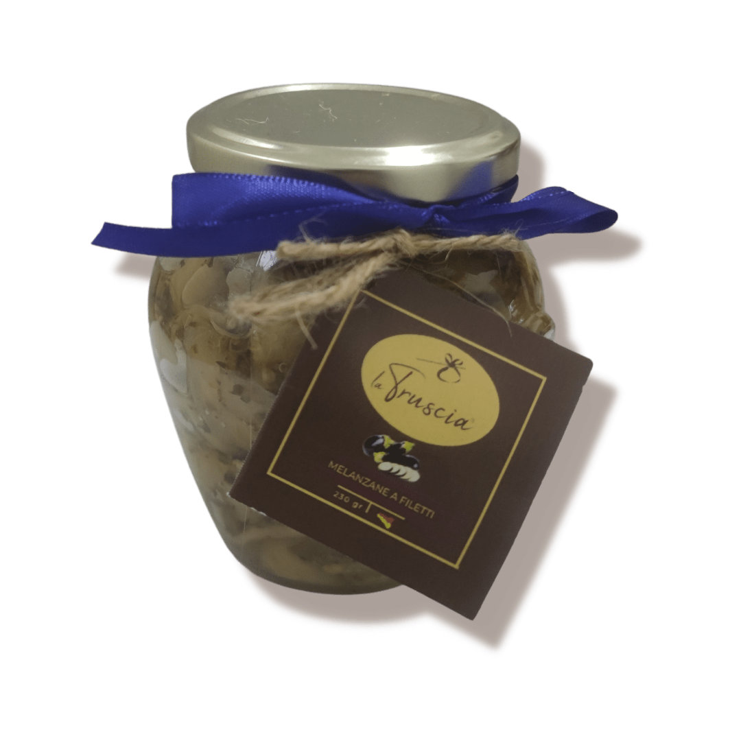 Auberginenfilets in Öl