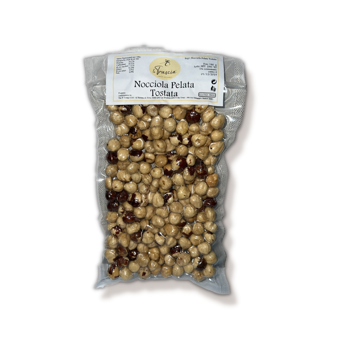 Nocciola Pelata Tostata Sottovuoto