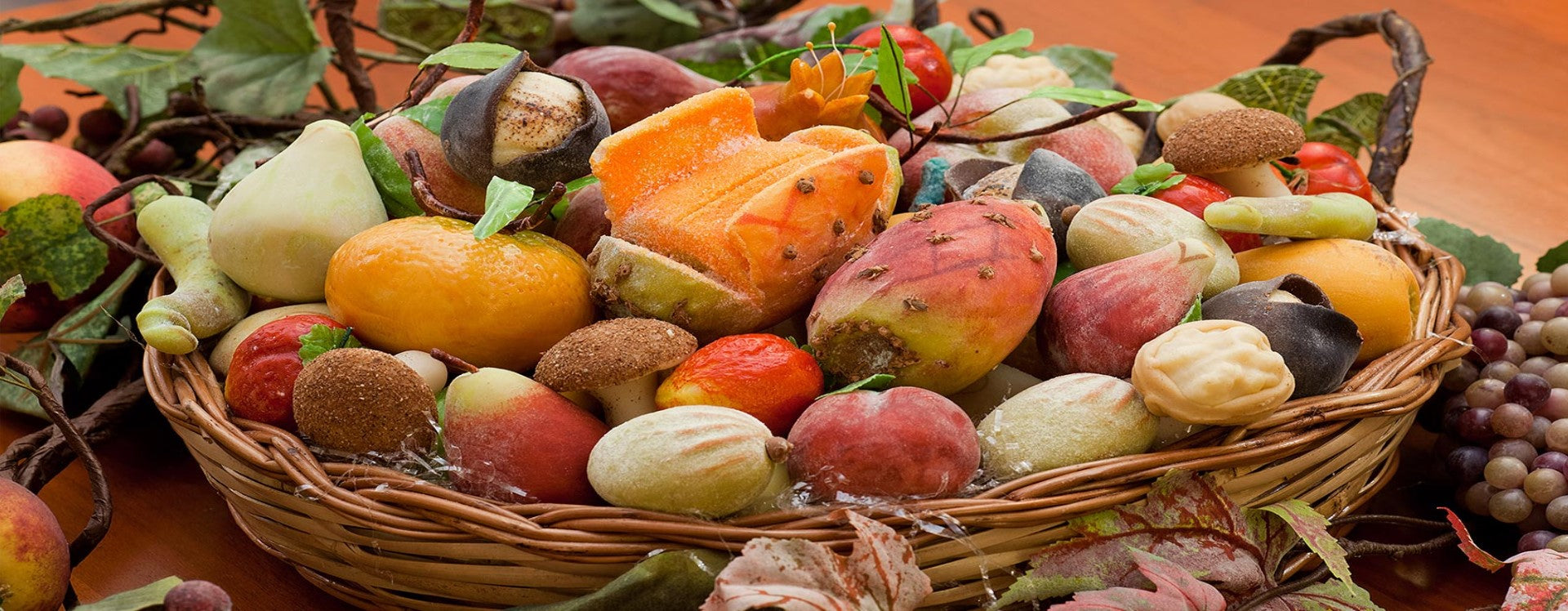 Marzipan fruit