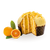 Handwerklicher Panettone gefüllt mit sizilianischer Orangencreme