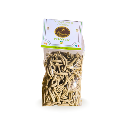 Pasta di Semola di Grano Duro Integrale al Pistacchio - Caserecce