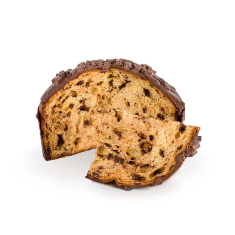 Panettone Artigianale con Gocce di Cioccolato