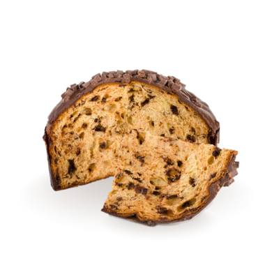 Handwerklicher Panettone mit Schokoladenstückchen