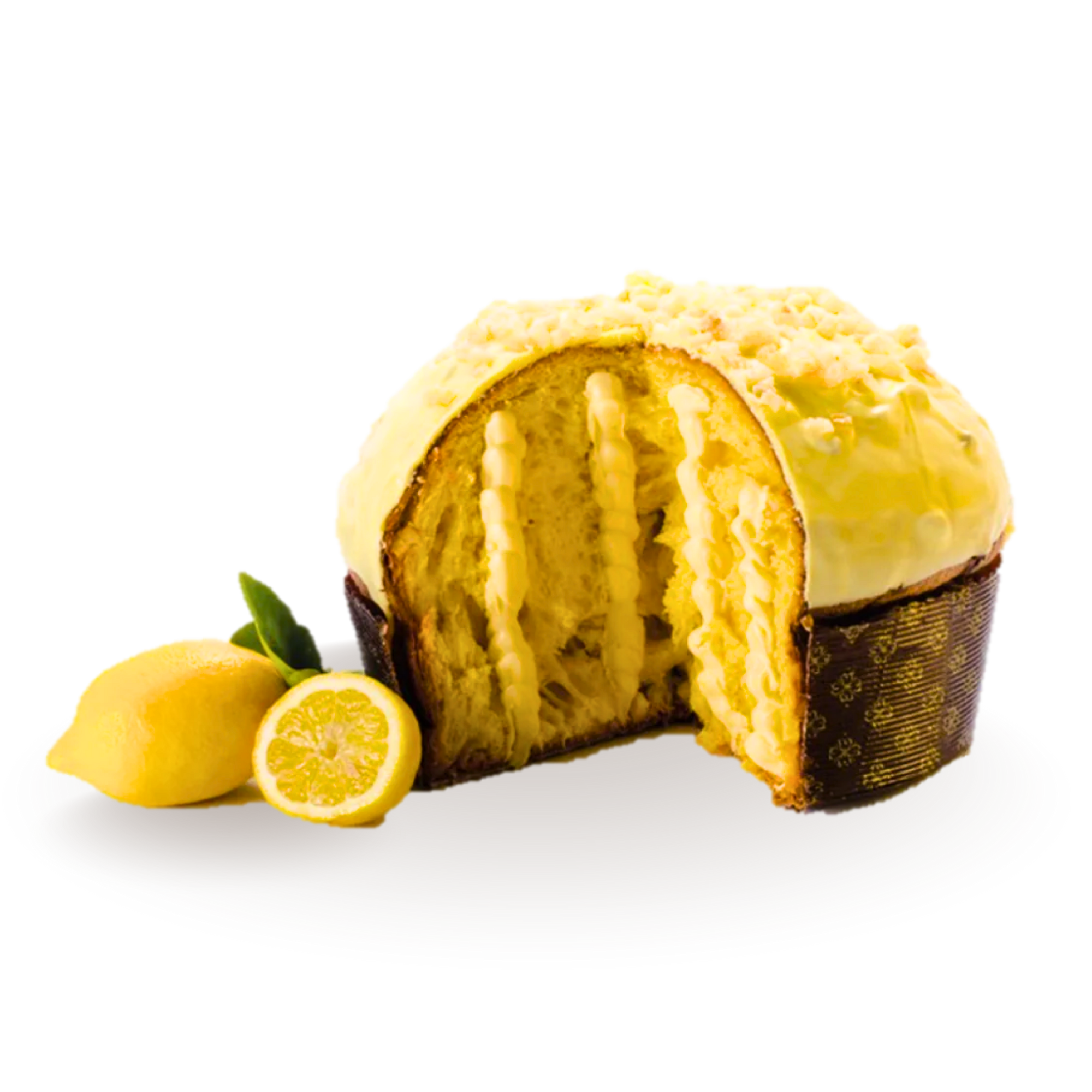 Artisan Panettone Stuffed with Sicilian Lemon Cream