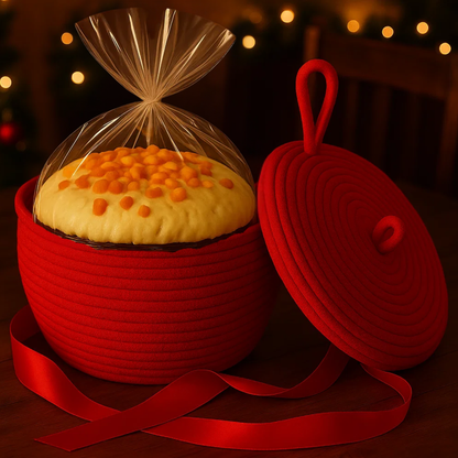 Panettone Artigianale Farcito con Crema di Mandarino Di Sicilia